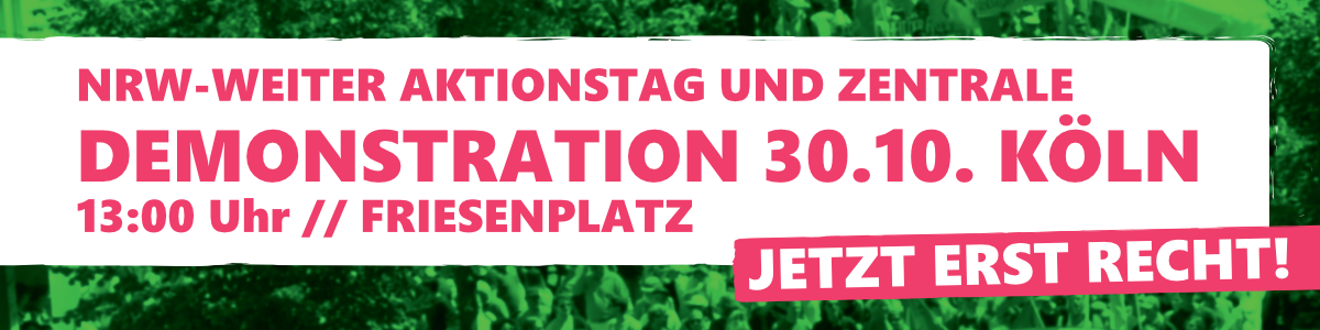 Versammlungsgesetz NRW stoppen!