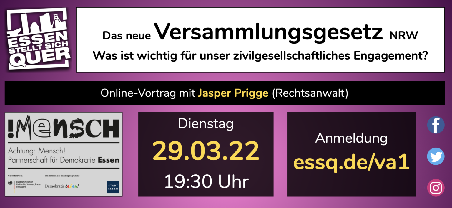ESSEN STELLT SICH QUER